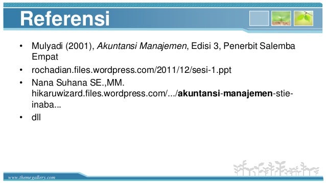 Ebook Akuntansi Manajemen Mulyadi